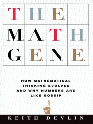 cover image of The Math Gene